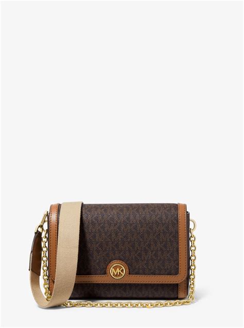 crossbody acorn colour on sale michael kors|Freya Small Convertible Logo Crossbody Bag .